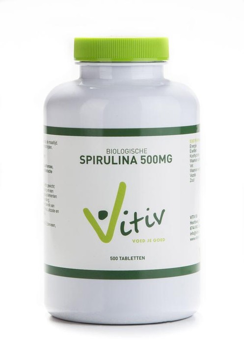 Vitiv Spirulina 500mg bio (250 Tabletten)