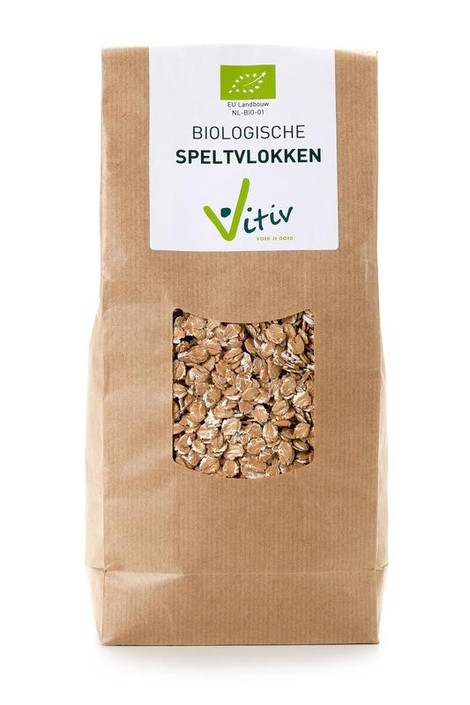 Vitiv Speltvlokken bio (500 Gram)