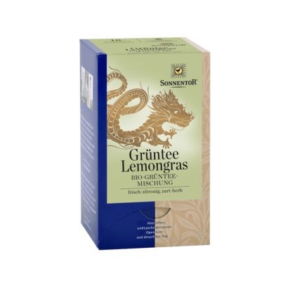 Sonnentor Groene thee lemongrass bio (18 Zakjes)