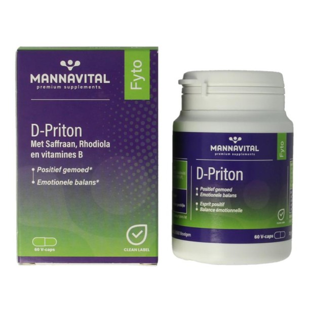 Mannavital D-priton (60 Capsules)