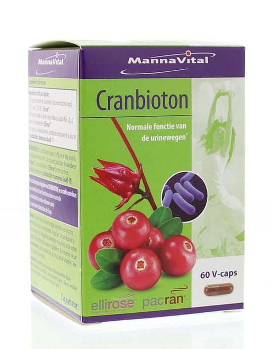 Mannavital Cranbioton (60 Capsules)