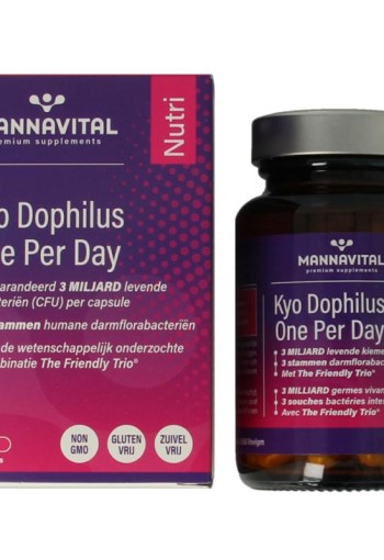 Mannavital Kyo dophilus (60 Capsules)