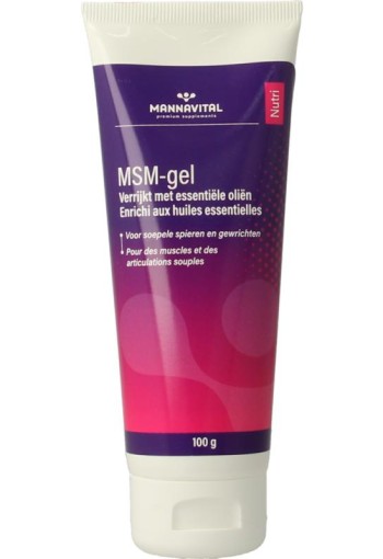 Mannavital MSM gel (100 Gram)