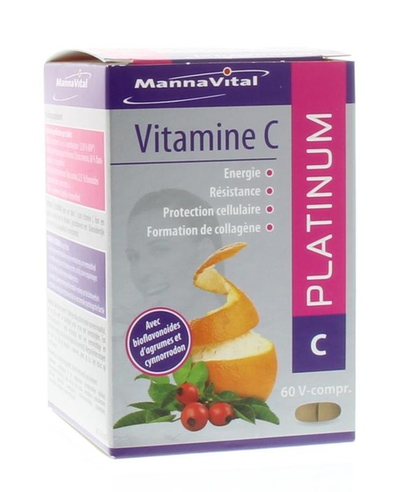Mannavital Vitamine C platinum (60 Tabletten)