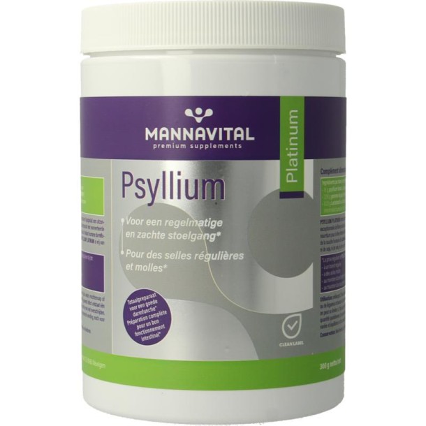 Mannavital Psyllium platinum (300 Gram)