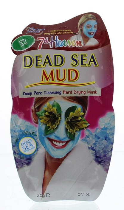 Montagne 7th Heaven gezichtsmasker dead sea mud pac (20 Gram)