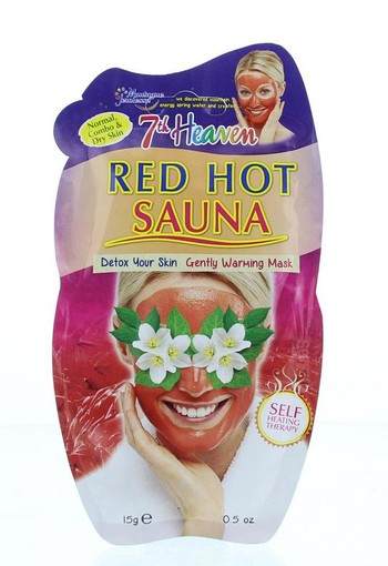 Montagne 7th Heaven gezichtsmasker red hot earth sauna (15 Gram)