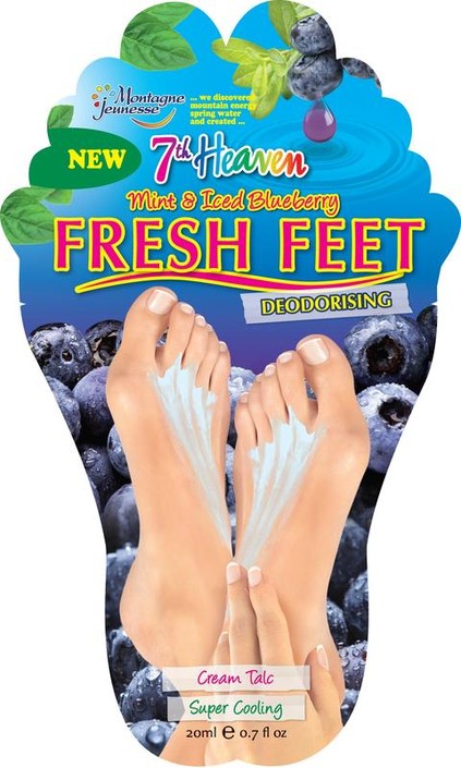 Montagne 7th Heaven voetenmasker fresh feet (20 Milliliter)