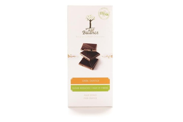 Balance Choco stevia tablet puur sinaas (85 Gram)