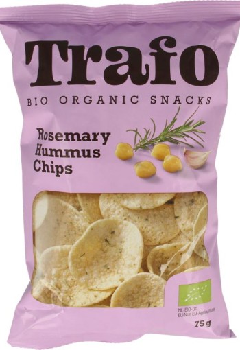 Trafo Hummus chips rosemary bio (75 Gram)