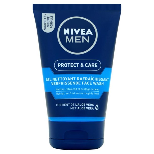 Nivea Men deep clean face wash (100 Milliliter)