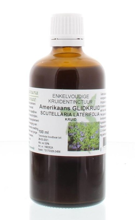 Cruydhof Scutellaria / Amerikaans glidkruid tinctuur (100 Milliliter)