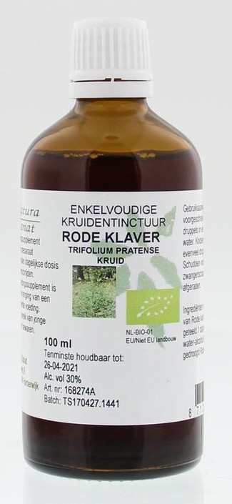Cruydhof Trifolium / rode klaver tinctuur bio (100 Milliliter)