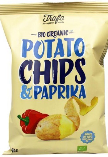 Trafo Chips paprika bio (40 Gram)