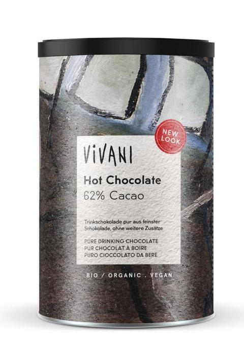 Vivani Hot chocolate drink 62% bio (280 Gram)