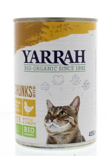 Yarrah Kat kip in saus bio (405 Gram)
