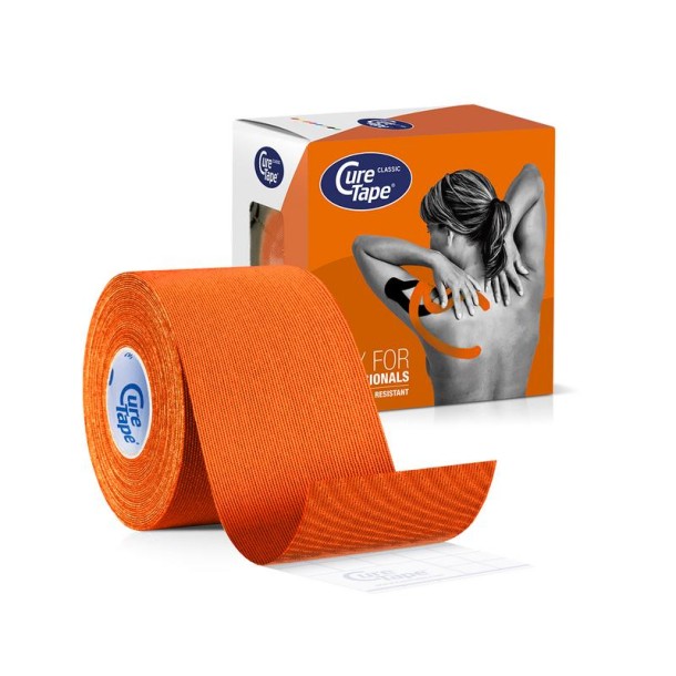 Cure Tape Kinesiotape oranje 5cm x 5m (1 Stuks)