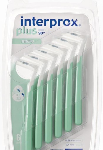 Interprox Plus ragers micro groen (6 Stuks)