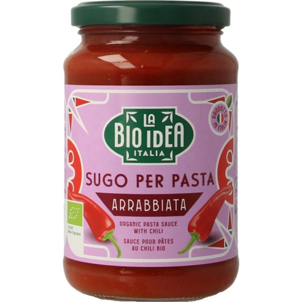 Bioidea Pastasaus arrabiata bio (340 Gram)