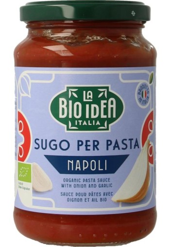 Bioidea Pastasaus napoli bio (340 Gram)