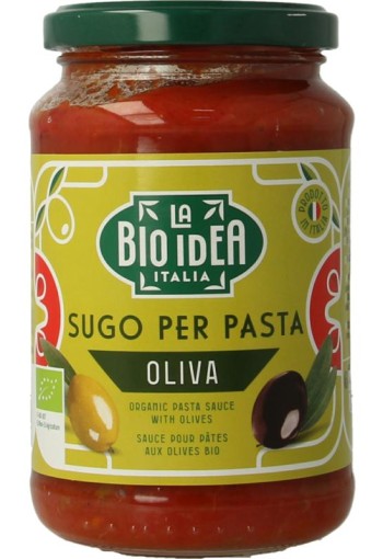 Bioidea Pastasaus olijven bio (340 Gram)