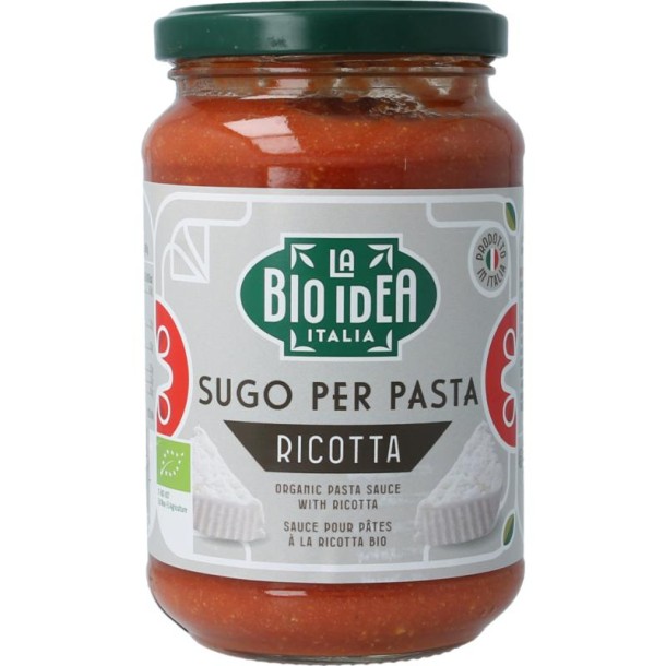 Bioidea Pastasaus ricotta bio (340 Gram)