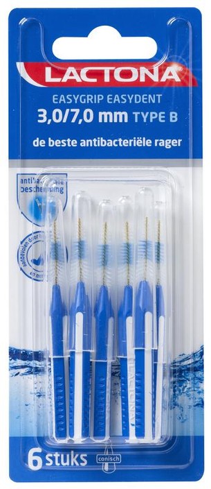 Lactona Easygrip type B 3-7mm (6 Stuks)