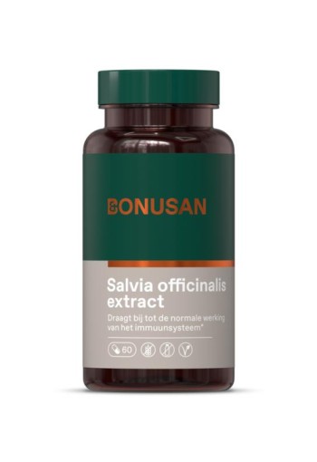 Bonusan Salvia officinalis extract (60 Vegetarische capsules)