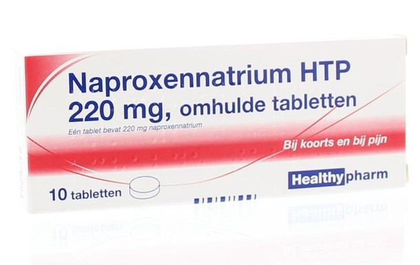 Healthypharm Naproxennatrium 220mg (10 Tabletten)