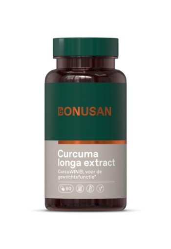 Bonusan Curcuma longa extract (60 Vegetarische capsules)
