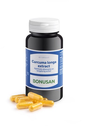 Bonusan Curcuma longa extract (60 Vegetarische capsules)