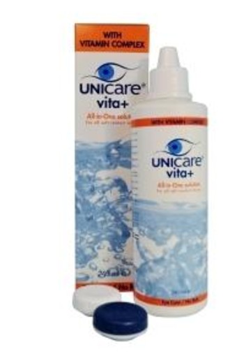Unicare Vita+ Alles in een zachte lenzenvloeistof (240 Milliliter)
