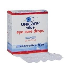Unicare Vita+ eye care oogdruppels 0.35 ml (20 Ampullen)