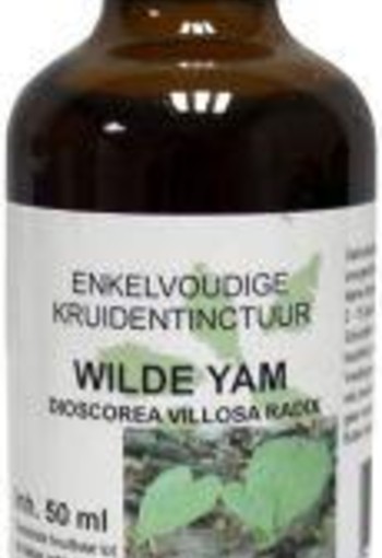 Natura Sanat Dioscorea villosa / wilde yam tinctuur (50 Milliliter)