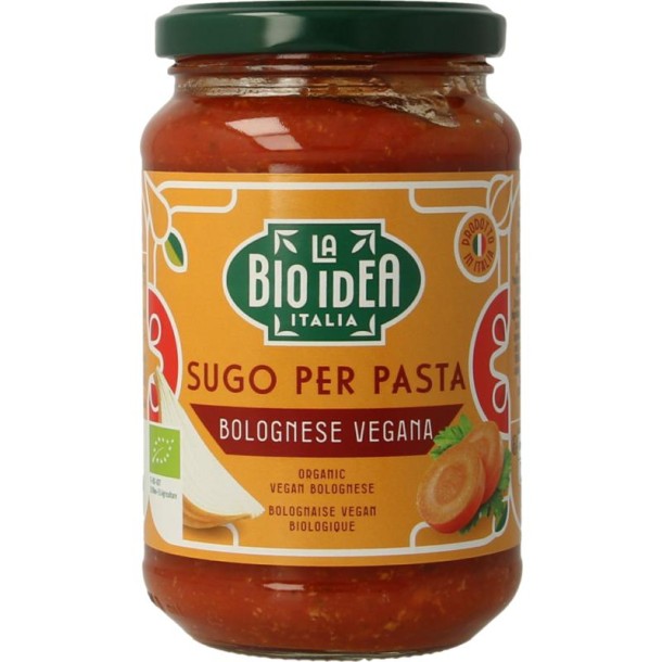 Bioidea Pastasaus vegetarisch bolognese bio (340 Gram)