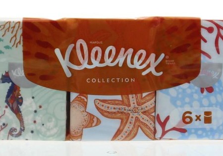 Kleenex Collection zakdoekjes 6 x 7 (6 Stuks)