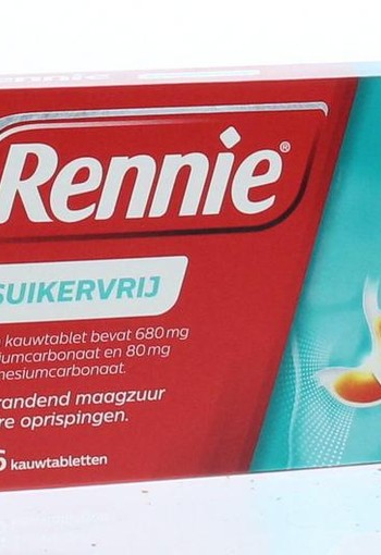 Rennie Suikervrij (36 Tabletten)