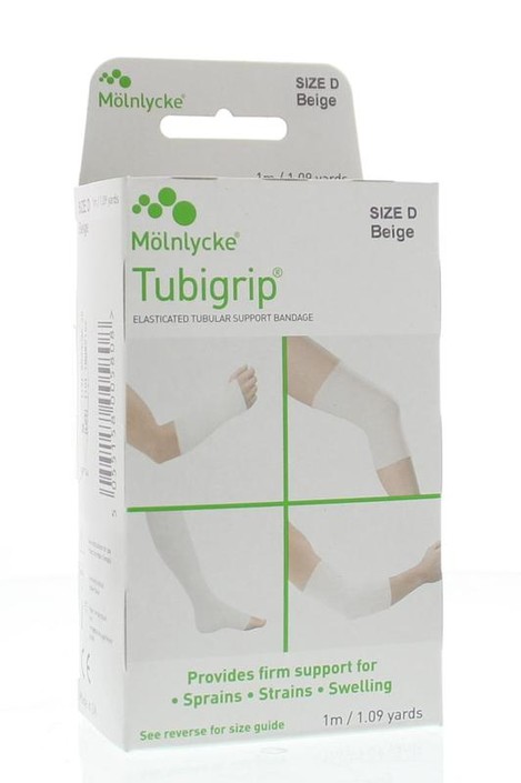 Tubigrip Elastisch buisverband D beige 1546 (1 Stuks)