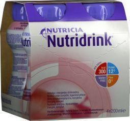 Nutridrink Aardbei 200 gram (4 Stuks)