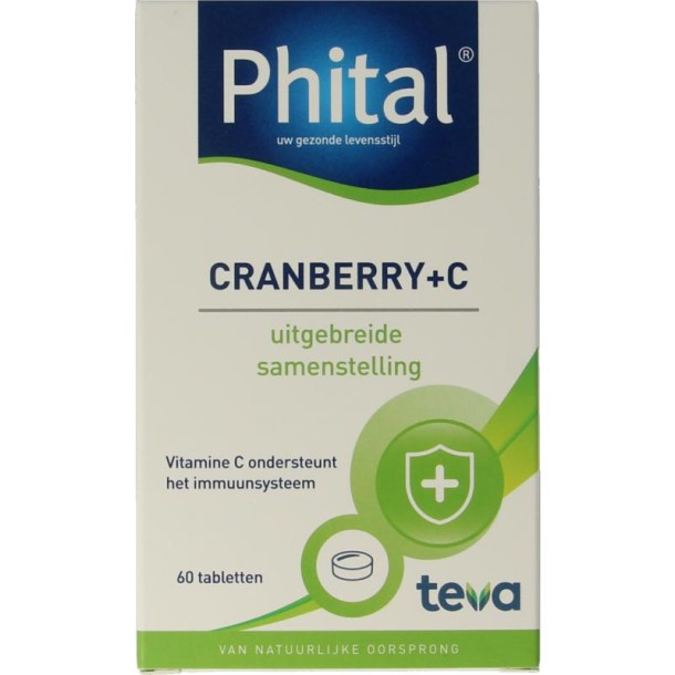 Phital Cranberry + C (60 Tabletten)