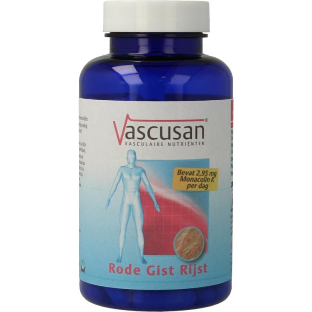 Vascusan Rode gist rijst (90 Capsules)