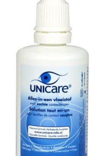 Unicare Alles-in-een vloeistof zachte lenzen (60 Milliliter)
