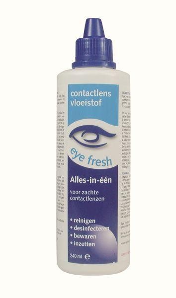 Eyefresh Alles-in-1 vloeistof zachte lenzen (240 Milliliter)