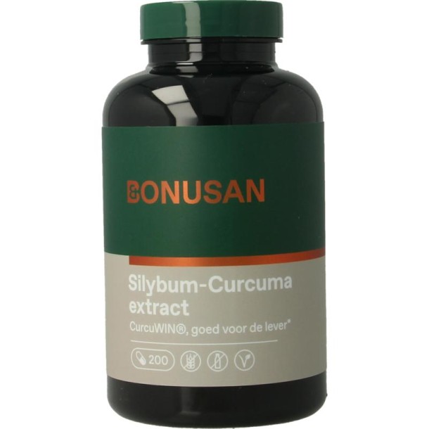 Bonusan Silybum curcuma extract (200 Capsules)