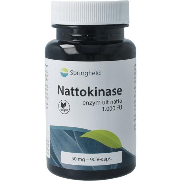 Springfield Nattokinase (90 Vegetarische capsules)