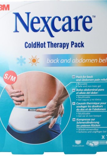 Nexcare Cold hot belt rug buik S/M (1 Stuks)