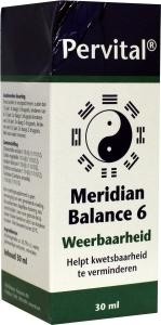 Pervital Meridian balance 6 weerbaarheid (30 Milliliter)
