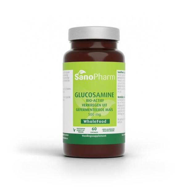 Sanopharm Vitamine D-glucosamine HCI 500mg (60 Capsules)