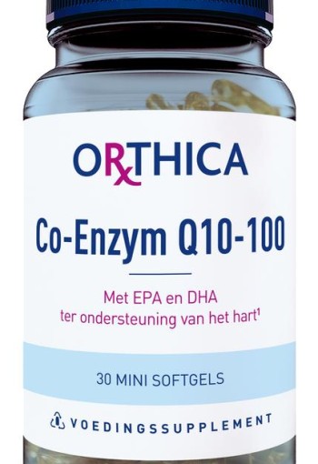 Orthica Co-enzym Q10-100 (30 Softgels)