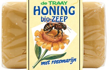 Traay Zeep honing/rozemarijn bio (250 Gram)